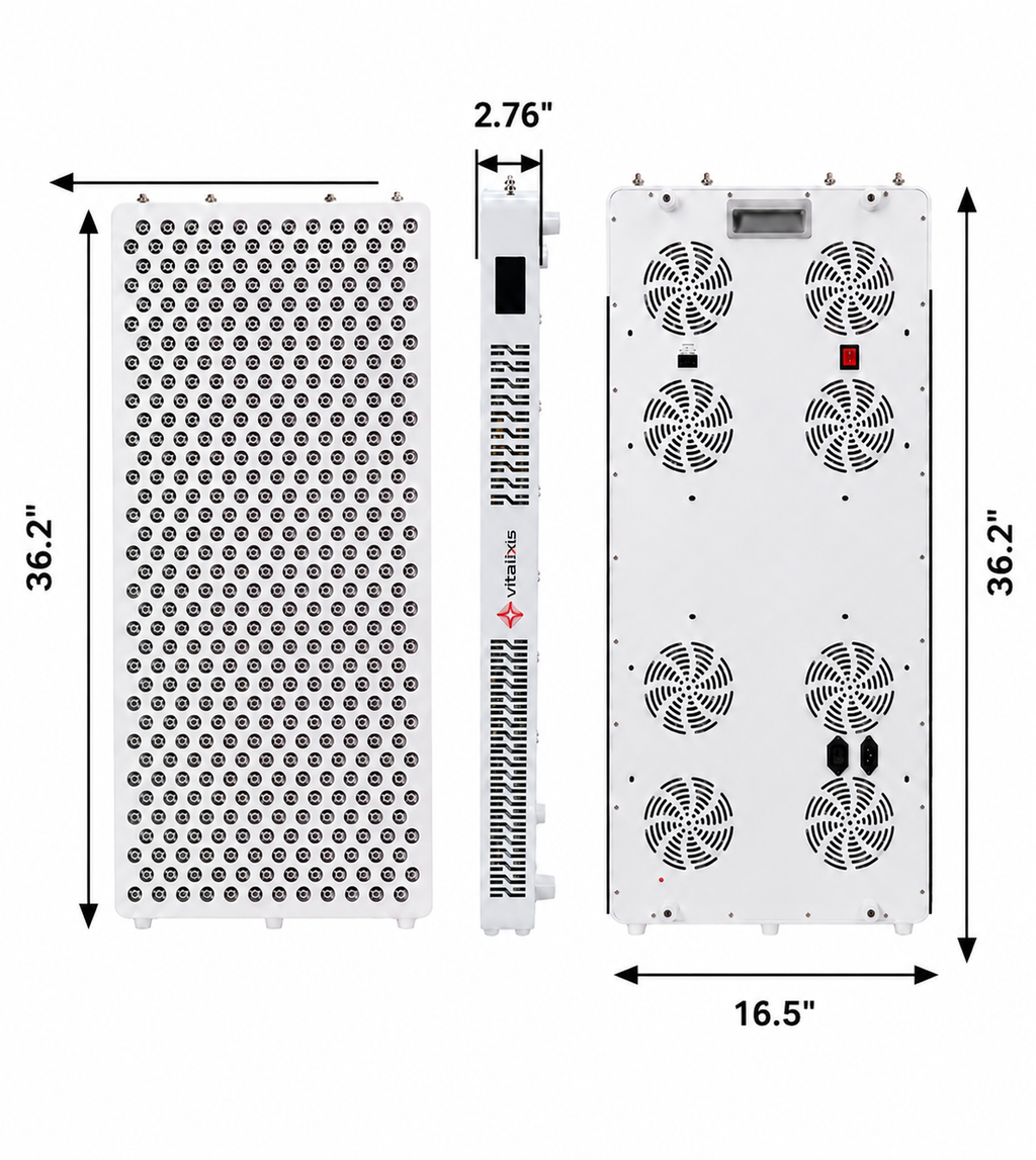 Vitalixis Pro 600 High-Power Red Light Therapy Panel