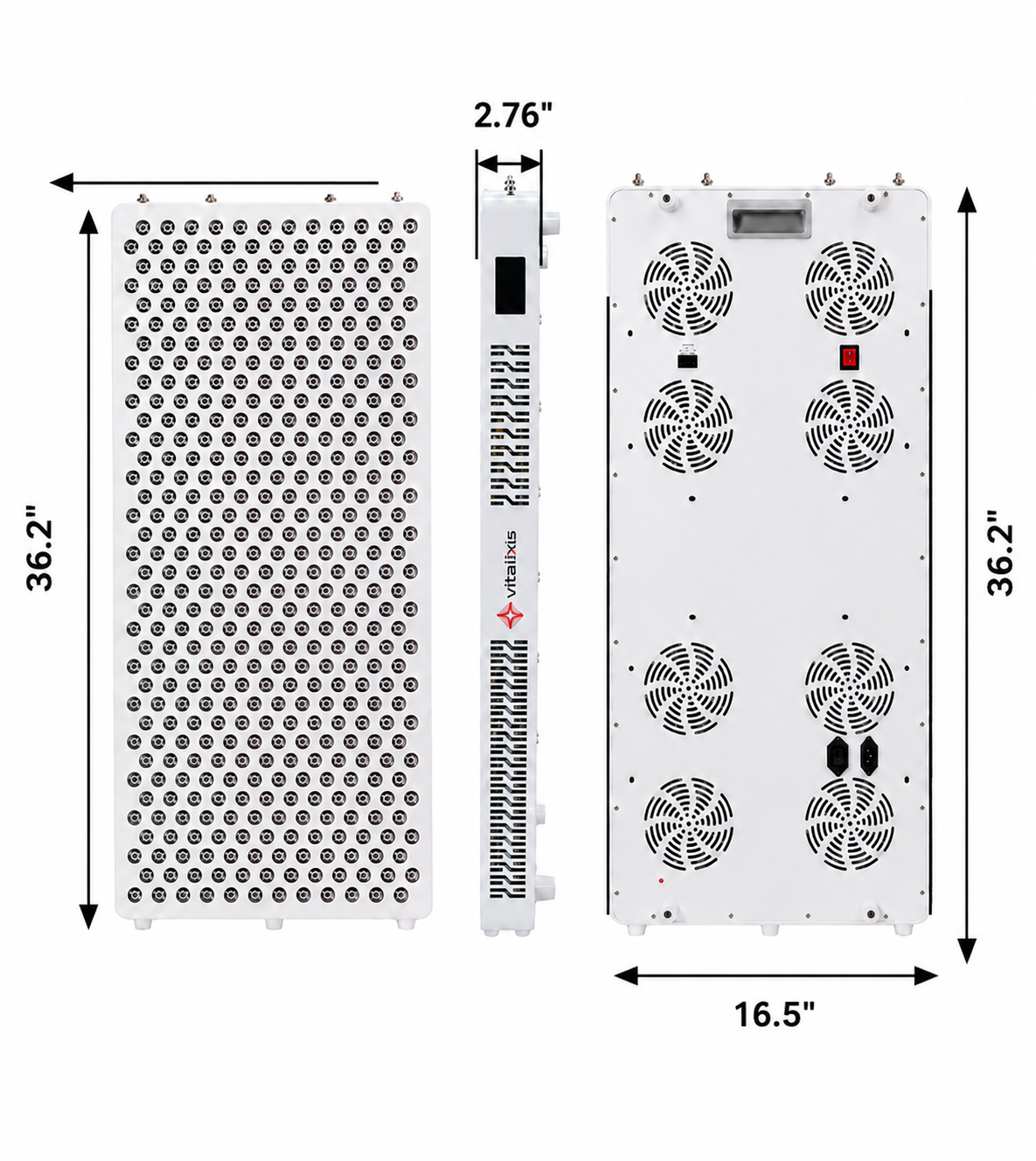 Vitalixis Pro 600 High-Power Red Light Therapy Panel
