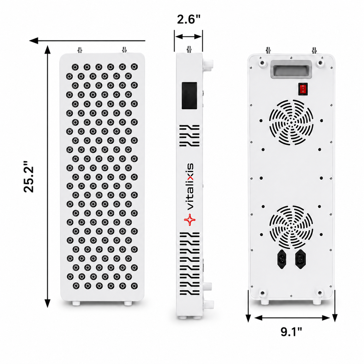 Vitalixis RLPRO200 Red Light Therapy Panel for Targeted Recovery